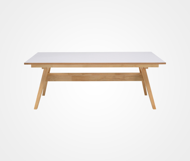 Bring the Outdoors In: Picnic-Style Wooden Dining Table for Your Home